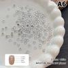 100Pcs Round Colorful Nail Rhinestones, Sparkling 3D Flatback Crystal Nail Gems, Nail Salon Decorations DIY Nail Art Supplie