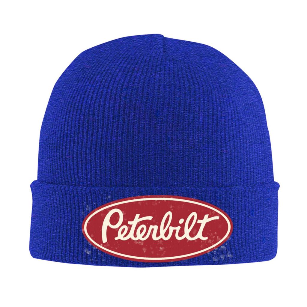 Peterbilt Truck Knitting Hat Fashion Caps Men Women Gym Beanie Hats Winter Pattern Elastic Bonnet Hats