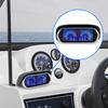 2 In 1 LCD Car Digital Oil Pressure Gauge Water Temp Meter 1/8 NPT Oil Pressure sensor  Water Temperature Sensor 10mm