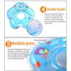 Baby Newborn Pool Floats Inflatable Floats Ring Adjustable with Side Handle