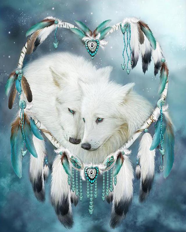 5D DIY Round / Square Diamond Painting Rhinoceros Animal Diamond Embroidery Cross Stitch Kit Cat Mosaic Picture Diamond Decoration Gift