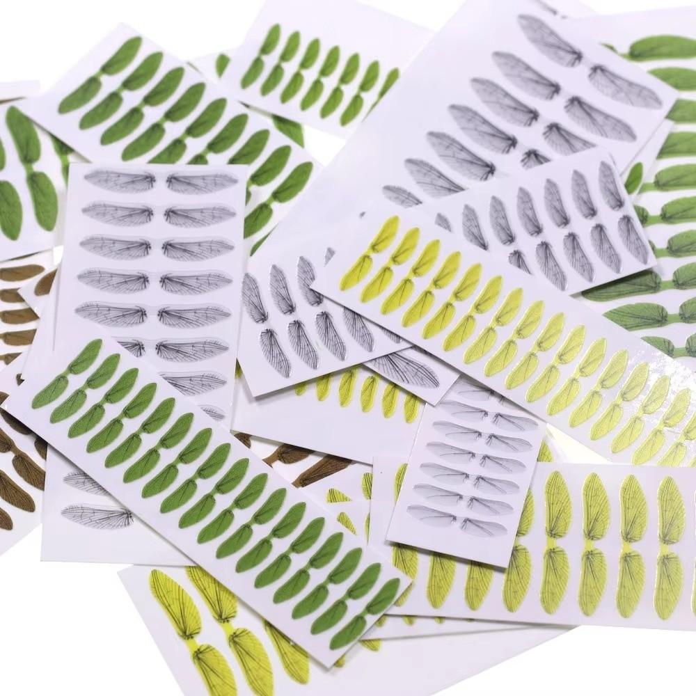 Realistic Texture Pre-cut Mayfly Wings Pre-cut Design Insect Wings Dry Fly Wings  Fly Tying