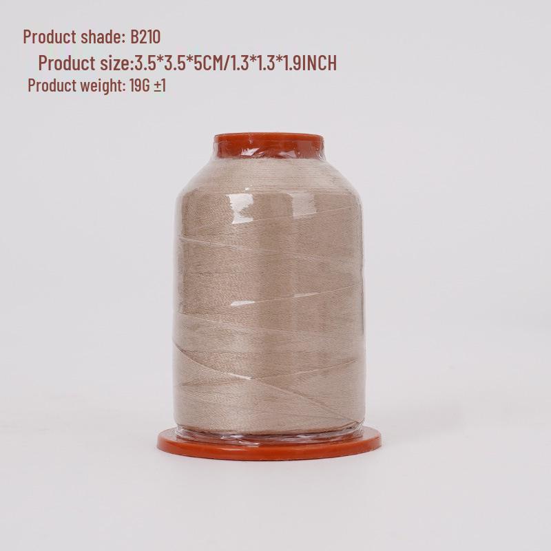 Polyester Sewing Thread: 100 Colors, 500 Yards, Fine Two-Strand, High-Speed, for Hand Sewing