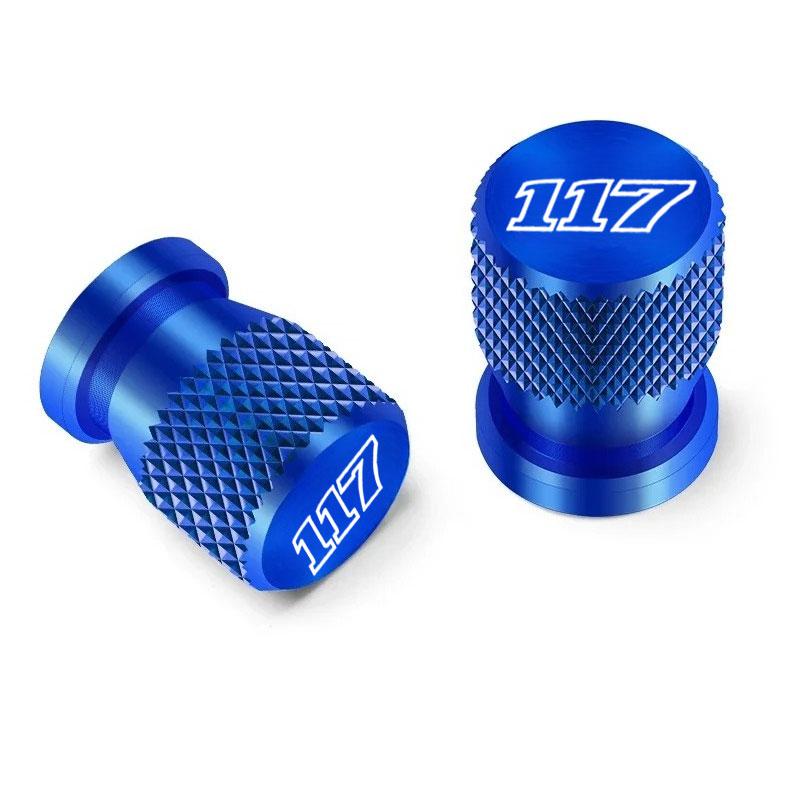 For Harley Softail Low Rider ST FXLRST FXRST Breakout Touring CVO 117 Motorcycle Accessories CNC Tire Valve Stem Cap Cover Plugs