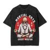 Dragon Ball Saiyan Gym T Shirts Hip Hop Washed Harajuku TShirts Anime Dbz Vintage for Men Women Streetwear Summer Tee Shirt