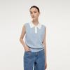 GOELIA Women's Chic Polo Knit Vest