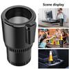Stainless Steel Portable Car Cooling Cup For Cola Drinks Usb Heating Car Coffee Mug Thermos Cup Electric Beverage Cooler Temperature Display 24V