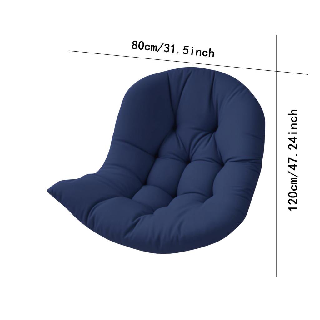 Egg Chair Cushion Comfortable Chair Seat Cushion for Indoor Garden Outdoor