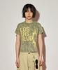 Lujeoseukeulleob Logo Short Sleeve T-Shirt Women'S Fit Camo