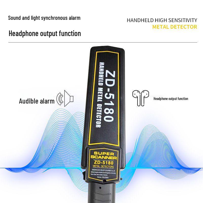High Precision Handheld Metal Detector Scanner 2025 Model 5180