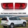 Car Rear Bumper Fog Light Red for Toyota Land Cruiser Prado 120 Series GRJ120 TRJ120 FJ120 2002-2009 Tail Light Without Bulb