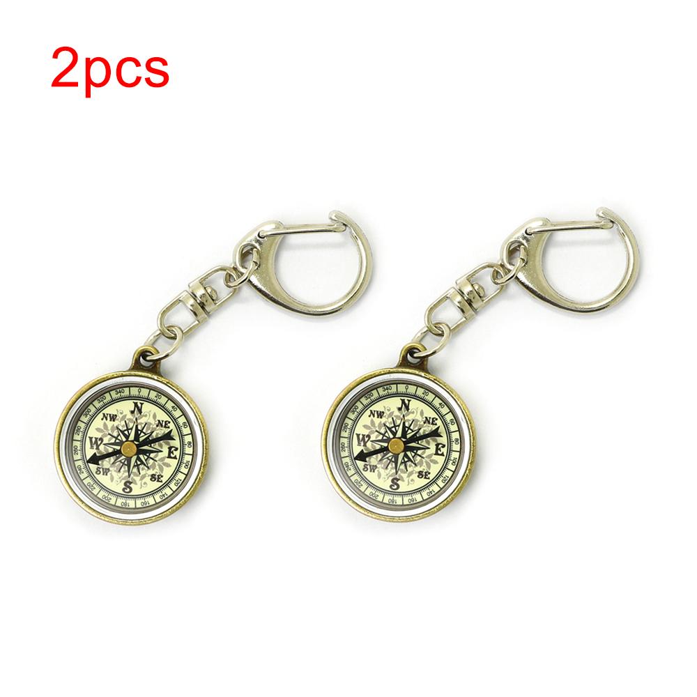 Mini Kompas Survivalowy Przenośny Outdoorowy Kemping Piesze Wycieczki Kieszonkowy Nawigator Przygoda Brelok Kompas Sprzęt