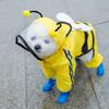 Puppy Dog Raincoat Four-legged Waterproof All-inclusive Teddy Poncho Rain Clothes Small Medium-sized Dogs Raincoat Pet Supplies