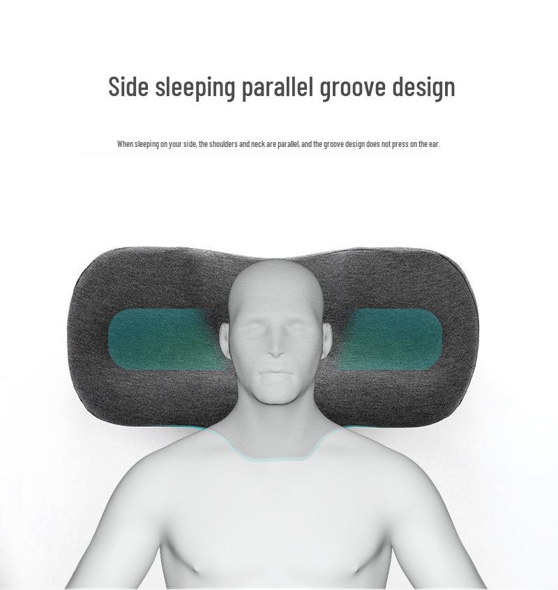 Butterfly Sleep Cervical Neck Support Pillow - Comfortable Slow Rebound for Adults