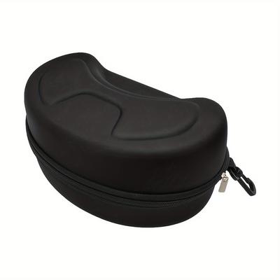 1Pc Glasses Case, Used for Storing Glasses, Swimming Goggles, Safety Goggles, Sports Glasses, Zipper Glasses Storage Hard Case