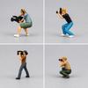 1:64 Scale Photographer Figure with Camera Hand Painted