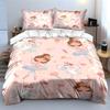 "Ballet Fairy Swan Theme Set" Bedding Set with 1 Duvet Cover 2 Pillowcases Single Double King Queen, Gift