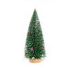 Decorazione da tavolo Piccolo albero di pino Neve Gelo Colorato Ago di pino in polvere Mini albero di Natale