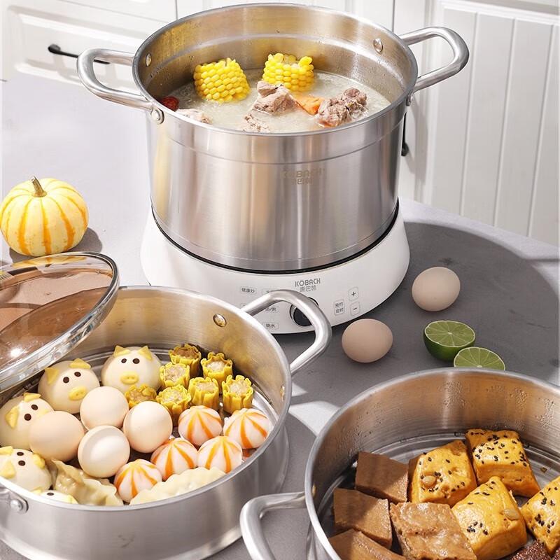 Kangbach 3-Layer Stainless Steel Steamer