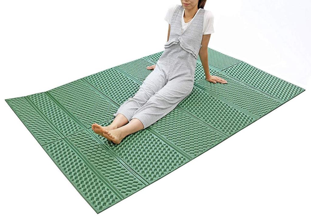 Captain Stag EVA Foam Mat, Double, 140 x 217 cm, UB-3001