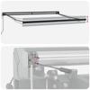 Retractable Awning Beige 300 X 250 Cm Fabric and Metal