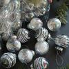 6PC/Set Hanging Balls Valentine's Day Sequin Christmas Tree Ornament New Year Plastic Balls Gifts Multiple Options Available