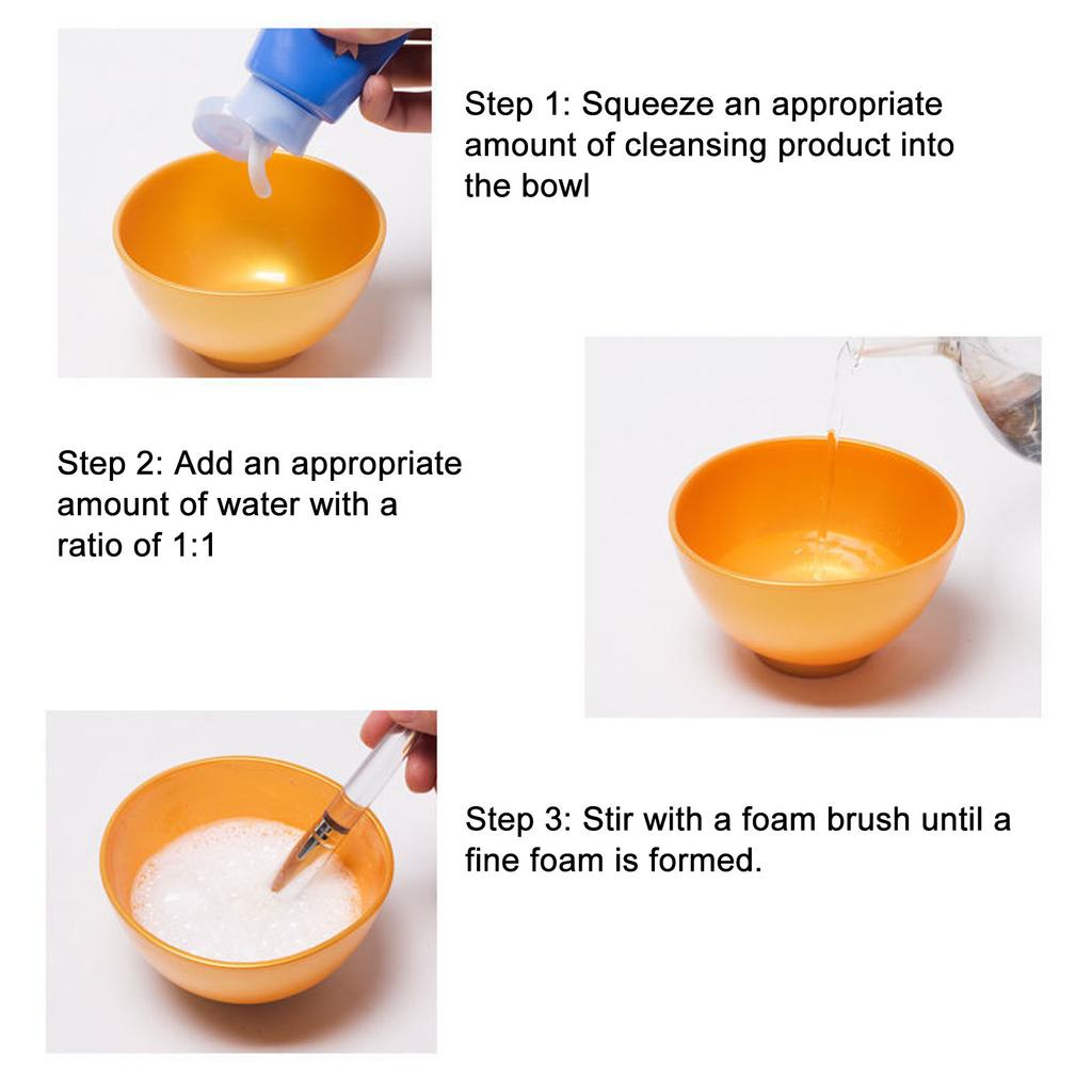 2er-Pack Gesichtsmasken-Pinsel-Applikator Klarer Griff Kosmetik-Schönheitswerkzeuge Ton-Schlammmasken-Applikator-Pinsel Weiche Borstenhaare