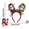 Santa Claus Pattern Christmas Headbands Christmas Party Headbands  New Year Celebration
