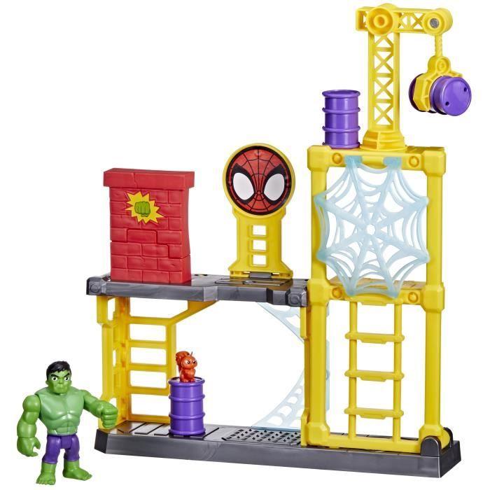 Jouet Hulk Spidey et ses Amis Extraordinaires - Chantier de déconstruction HASBRO