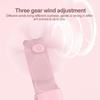 QGeeM Handheld fan Guto retractable mini USB charging small fan Portable students outdoor handheld fan