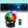 Led Vehicle Mounted Seven Color Spherical Rotate Projection Lamp Decoration Room