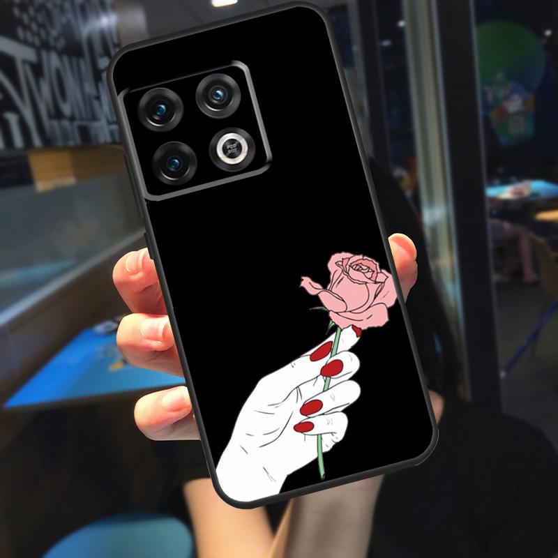 

Девичий Код Руки Смешные Сигналы Чехол Для OnePlus 13 12 R 11 9 10 Pro 8T 9RT 10T OnePlus Nord 4 CE 2 3 Lite N30 N20 Чехол OnePlus Nord N10