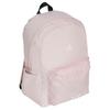 Adidas 27.5L Sports Casual Large Capacity Recycled Polyester Plain Weave Fabric Backpack Women Backpack Sand-Pink JF0674