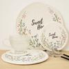 Heat Insulation Round Coaster Anti-scalding Pot Pad Woven Cotton Placemat  Table Decoration