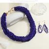 Bohemian Colorful Beads Multilayer Necklace Women Choker Chain Statement Jewelry Accessory