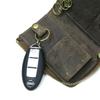 Baggy Port Key Case, Kudu Leather, Unisex, Key Ring, Key Holder, ZKM-903 (Yellow)
