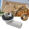 Rubber Ring Air Conditioning Drainage Tool Drain Hose Connector Drain Pipe Connector Elbow Fitting