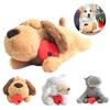 With Heartbeat Simulator Puppy Sleep Companion Anxiety Relief Cuddly Toy Anxious Pets