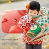Minibarala Chinese New Year Style Waterproof Padded Jacket for Kids
