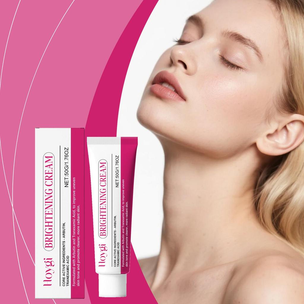 Moisturizing and Brightening Cream Deeply Hydrates, Moisturizes, Brightens, Smooth Daily Skincare, Facial Cream