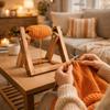 Rotating Yarn Ball Stand Handmade Yarn Spool Organizer Yarn Spinner Holder  Tailoring Supplies