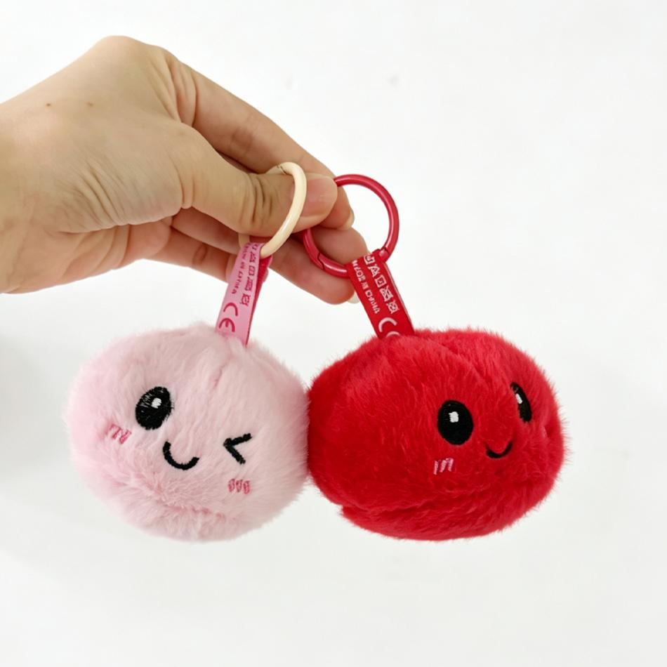 In Stock Steamed Bun Plush Keychain Simulation Dumpling Plush Pendant Random Style Collectible Blind Box for Kids Gift