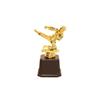 Martial Arts Gold Trophy Awards Plastic Model Gold Man Small Prize Cup Taekwondo Competition Craft Souvenirs Winner Award