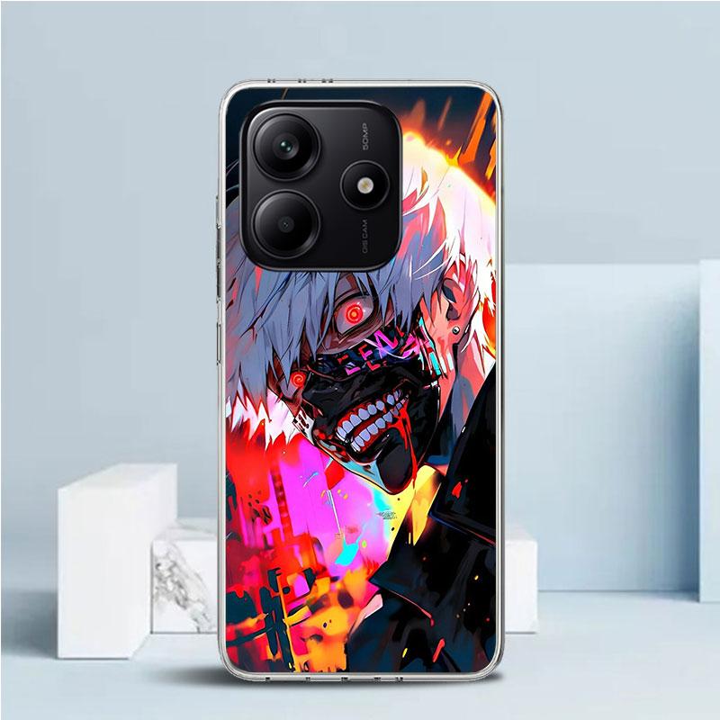 G-Ghoul Tokyo Kaneki Ken Handyhülle Für Xiaomi Redmi Note 15 14 14S 13 12S 12 Pro Plus 11S 11 11T 11E 10S 10 + Weiche TPU Rückseite