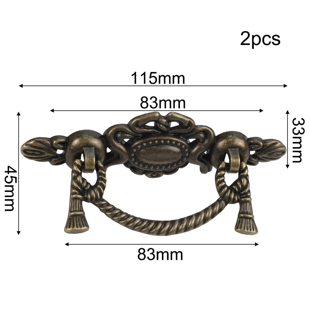 Antique Bronze Hardware Antique Bronze Furniture Knob Dresser Drawers Application Options Convenient Installation