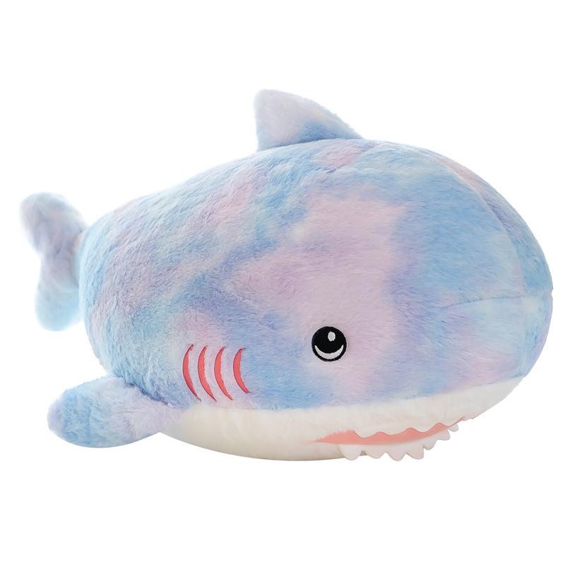 New Camouflage Shark Doll Plush Toys Big Shark Pillow Cushion Whale Doll Rag Doll Gift