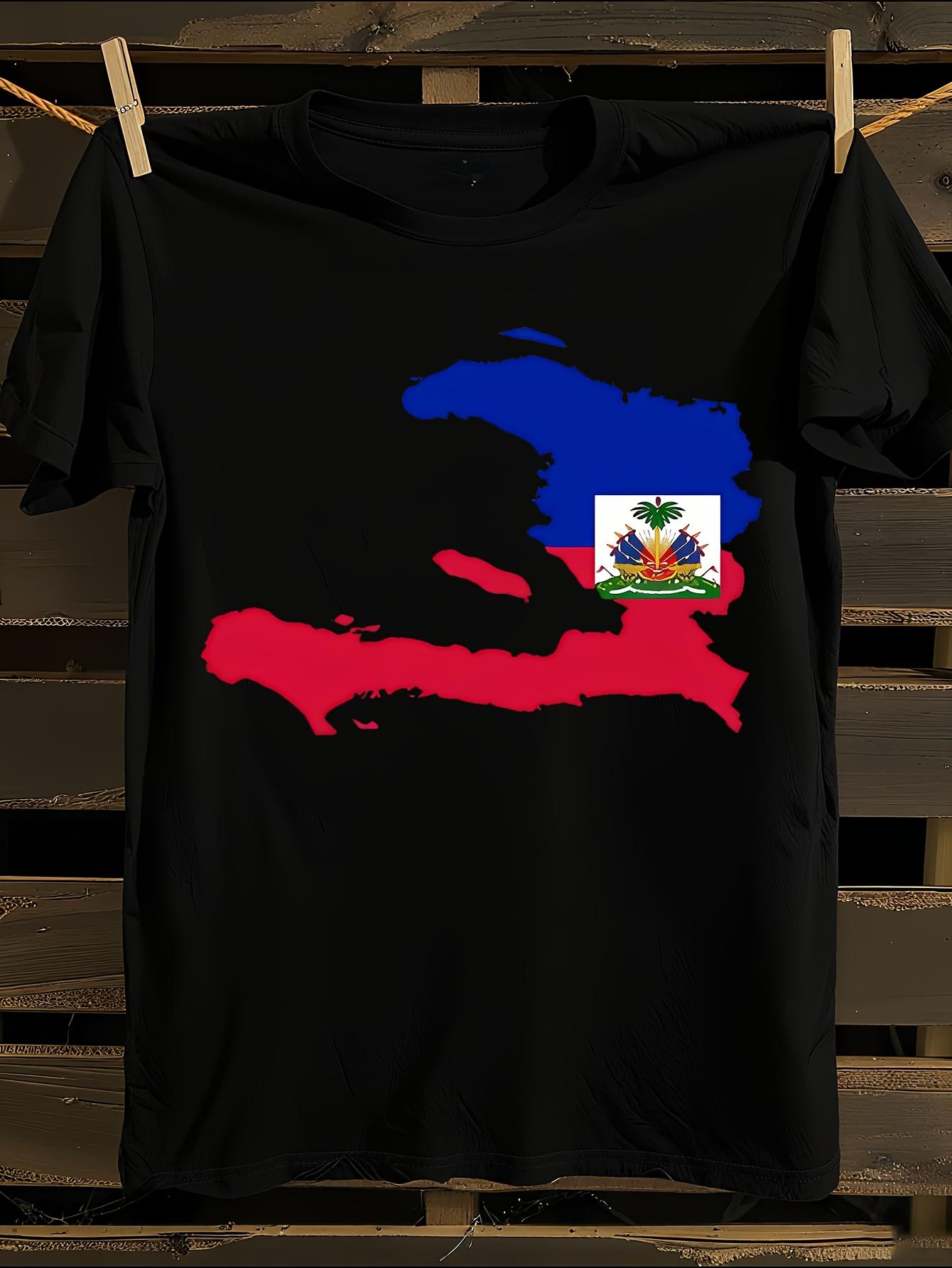 Haitian Flag Tshirt XXL