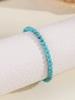 4mm Mini Energy Gemstone Bracelets Natural Stone Beaded Strand Light blue turquoise  Bracelet