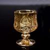 6pcsx34/45ML Lead Free European Design Chinese Old Fashioned Shot Glasses for Liquor Vodka Spirit Drinkware