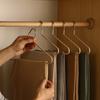 5/10PCS Stainless Steel Pants Hanger Non-slip Pants Rack Household Non-trace Hanging Pants Clip Special Hanger Storage Device